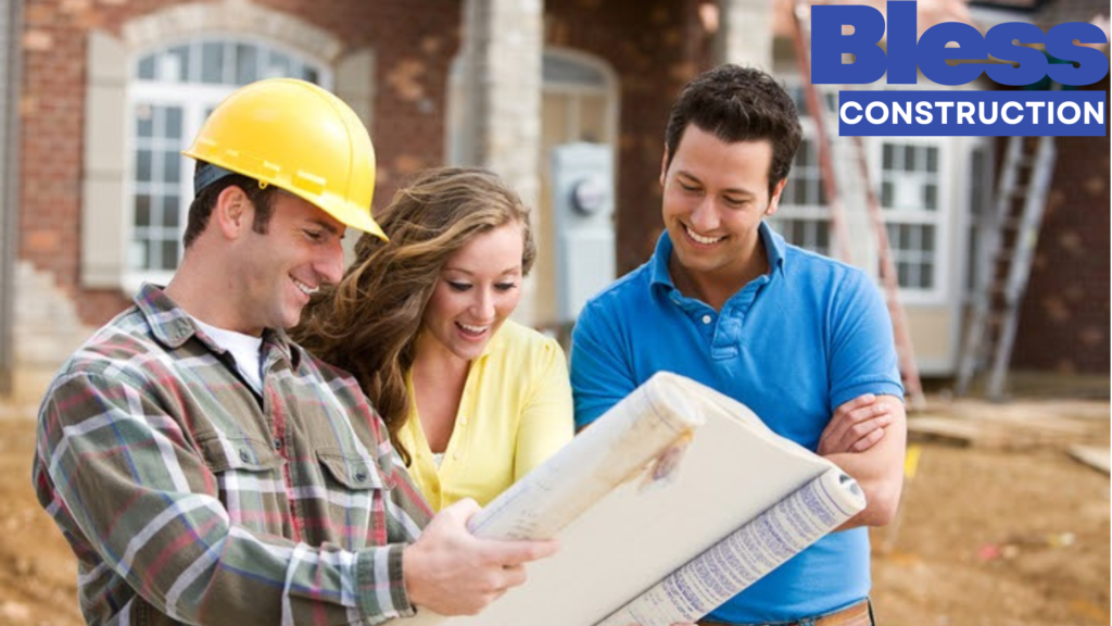 Home improvement contractors near me working on kitchen renovation project