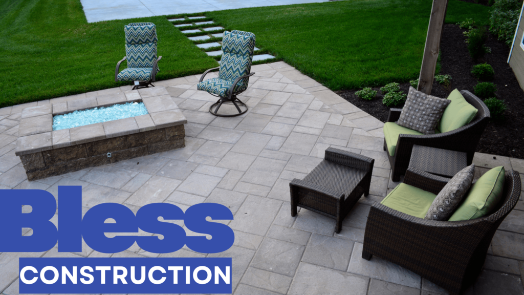 Patio construction services backyard design