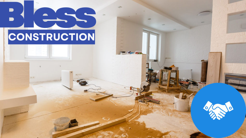 Trusted renovation company working on modern home interior