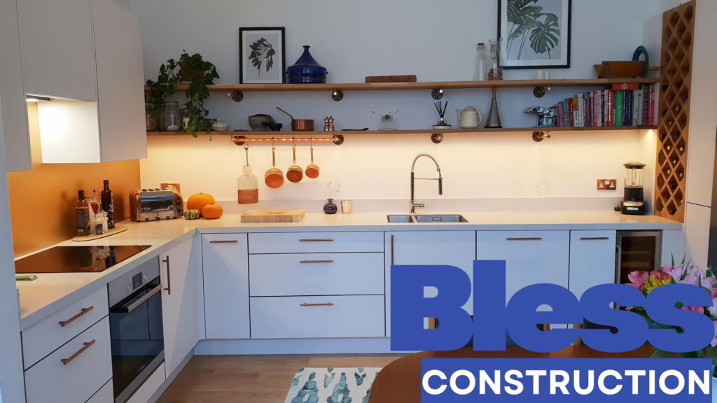 Modern kitchen refurbishment London design